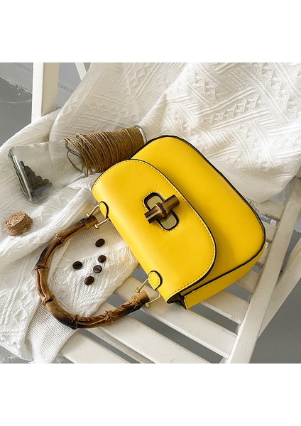 Hardal 2023 Lüks Tasarım Çanta Deri Kadın Bez Çantalar Kadın Manşonlar Bayanlar Özel Crossbody Çanta Moda Çanta (Yurt Dışından)