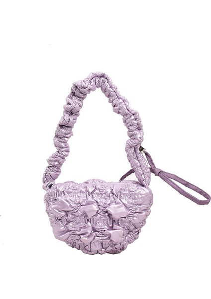3 2023 Bulut Pileli Kapitone Puffer Debriyaj Çanta Moda Kadın Çanta Crossbody Tote Çanta (Yurt Dışından)