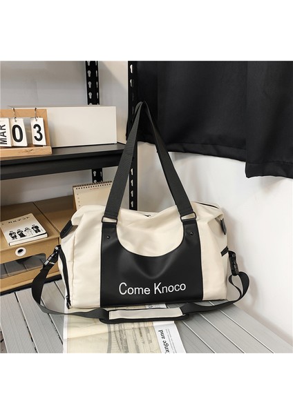 2 Erkek ve Kadın Çanta Büyük Kapasiteli Hafif Spor Çantası Bağımsız Ayakkabı Deposu Spor Çantası (Yurt Dışından) fırsatları