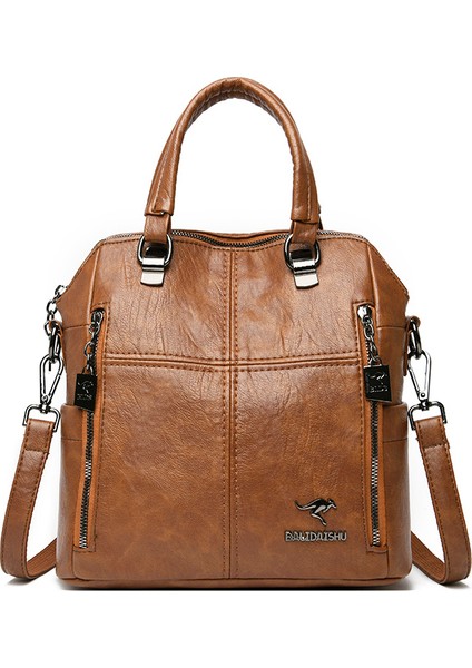 Sarı Yeni Trendy Moda El Çantası Kadın Bayan Deri Kız Kadınlar Için Crossbody Tote Messenger Çanta Çantalar ve Çantalar (Yurt Dışından)