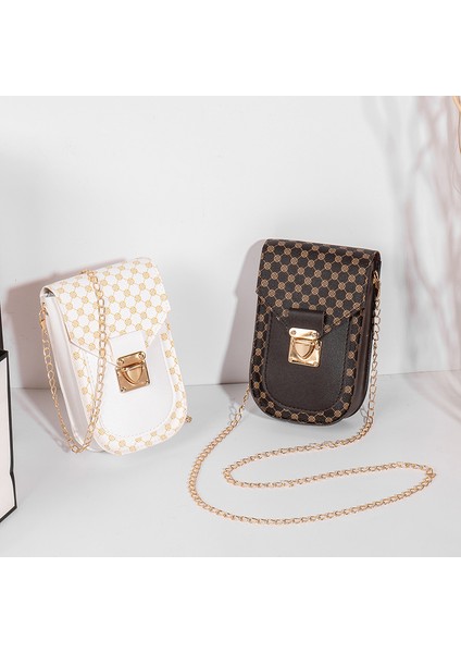 Pembe Yeni Moda Küçük Crossbody Çanta Kadın Mini Mat Deri Omuz Askılı Çanta Debriyaj Bayanlar Telefonu Çanta Çanta Çanta (Yurt Dışından)