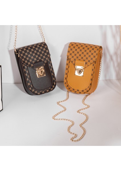 Pembe Yeni Moda Küçük Crossbody Çanta Kadın Mini Mat Deri Omuz Askılı Çanta Debriyaj Bayanlar Telefonu Çanta Çanta Çanta (Yurt Dışından)