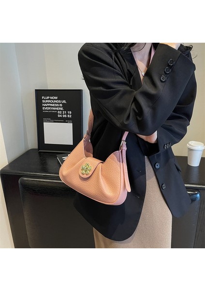 Kahverengi En Iyi Satış Moda Bayan Çanta 2024 Metal Çiçek Kadın Omuz Koltuk Altı Çantası ile Trendy Çantalar (Yurt Dışından) indirimleri