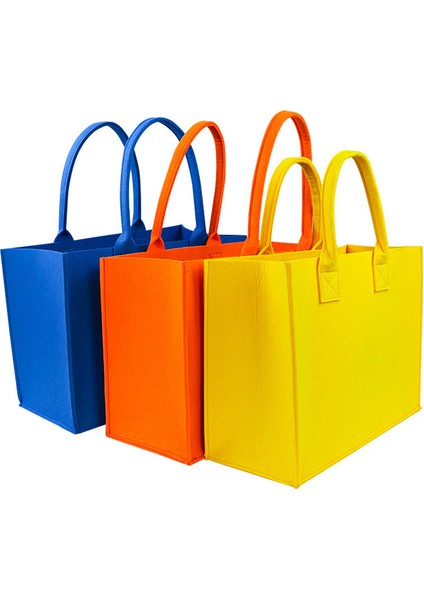 Plum Pla Parçalanabilir Dokumasız Alışveriş Çantaları, Keçe Ürünleri Mısır Elyaf Depolama Keçe Tote Çanta (Yurt Dışından) modelleri