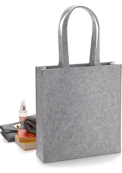Plum Pla Parçalanabilir Dokumasız Alışveriş Çantaları, Keçe Ürünleri Mısır Elyaf Depolama Keçe Tote Çanta (Yurt Dışından) indirimleri