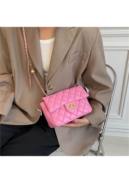 C7 Küçük Altın Top Elmas Çanta Lüks Çanta Kadınlar Için Ünlü Marka Çanta Şık Dikiş Crossbody Omuz Çantası (Yurt Dışından) fırsatları
