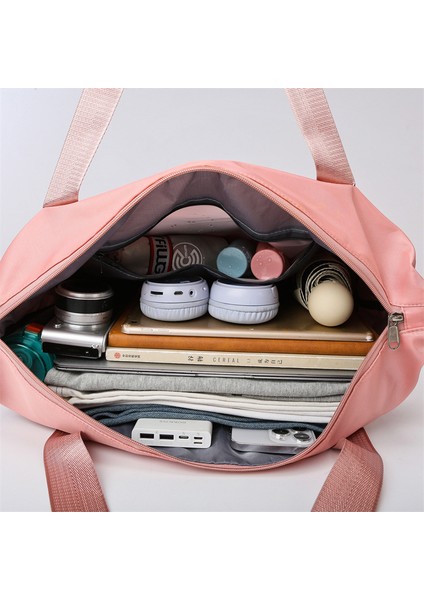 1 Bagaj Çantası Oxford Kumaş Büyük Kapasiteli Genişletilebilir Evrensel Tekerlekli Seyahat Çantası Günlük Alışveriş Çantası (Yurt Dışından) indirimleri