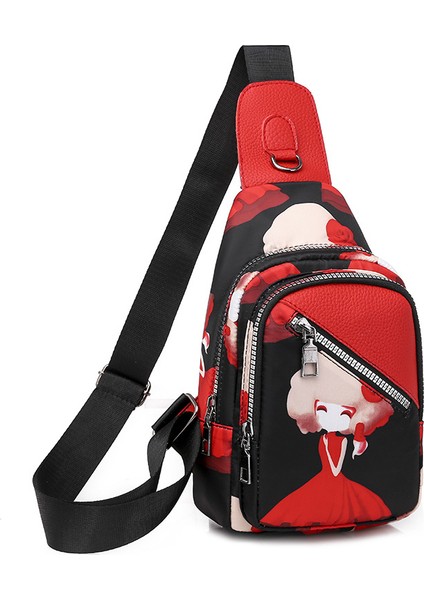 Sku-4 Yeni Tasarım Oxford Kumaş Bayan Göğüs Çantası Baskı Gereken Çanta Yüksek Kaliteli Messenger Çanta (Yurt Dışından) modelleri