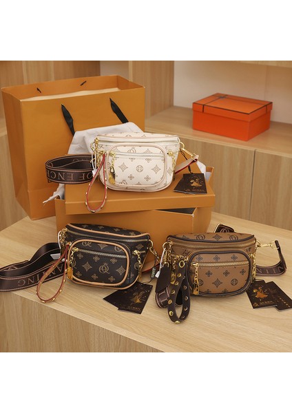 1 Basit ve Şık Retro Çok Katmanlı Fermuar Tek Omuz Crossbody Çanta Bayan Göğüs Çantası (Yurt Dışından) fiyatları