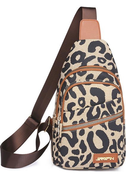 Tasarım 2 Su Geçirmez Leopar Yeni Popüler Tasarım Moda Crossbody Omuz Çantası Fanny Paketi Bel Kadın Göğüs Çantaları (Yurt Dışından) fiyatları