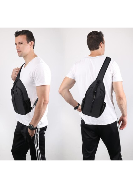 Mor Rfid Crossbody Sling Sırt Çantası Sling Çanta Seyahat Yürüyüş Göğüs Çantası Sırt Çantası Kadınlar ve Erkekler Için Açık Sırt Çantası (Yurt Dışından) indirimleri