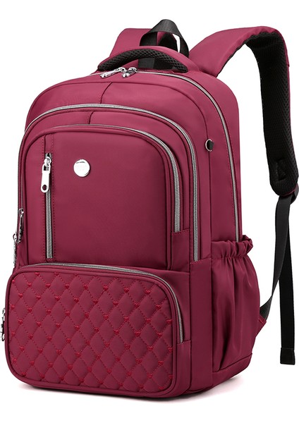 Mavi Moda Su Geçirmez Naylon Çok Bölmeli Kadın Işe Gidiş Çantası Büyük Kapasiteli Anti Hırsızlık Kız Sırt Çantası (Yurt Dışından) fiyatları