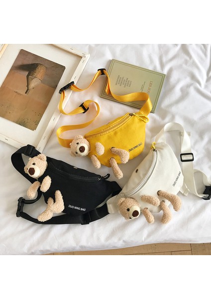 Sarı Ru Yüksek Kaliteli Sevimli Basit Rahat Açık Spor Koşu Sevimli Taşınabilir Taktik Bel Kadın Göğüs Çantaları (Yurt Dışından) fiyatları