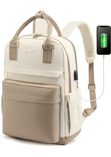 Sarı Mor VYWB1958LK24M Lovevook 15.6 17 Inç Kızlar Seyahat Çantaları Öğrenci Okul Kitap Çantası USB Bağlantı Noktası ile Moda Rahat Su Geçirmez Kadın Dizüstü Sırt Çantaları (Yurt Dışından) fiyatları