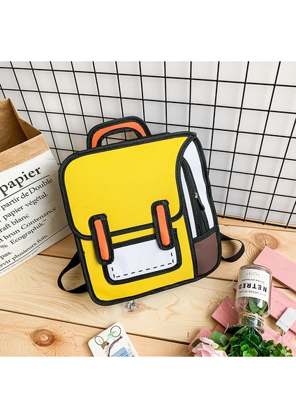 Pembe Çocuk Sırt Çantası Lüks Y2K Tarzı 2d Çizim Çizimli Çanta Komik Oxford Özel Çocuk Sırt Çantası Okul Çantaları Çocuk Için (Yurt Dışından) fiyatları