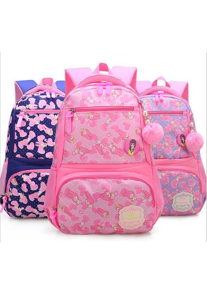Pink2 15 Inç Çanta Kadın Sırt Çantası Kızlar Açık Sırt Çantası (Yurt Dışından)