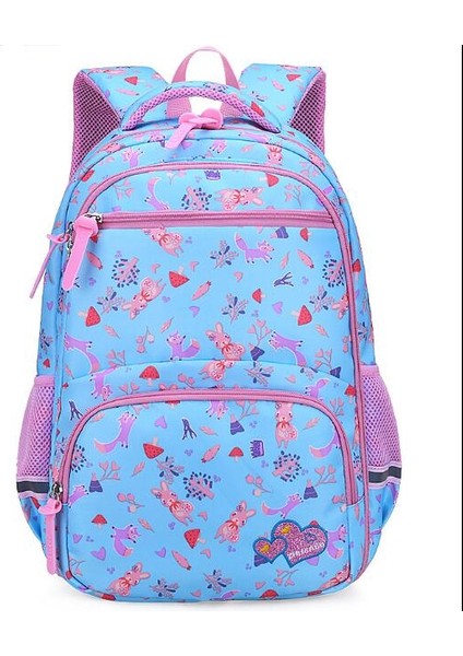Pink2 15 Inç Çanta Kadın Sırt Çantası Kızlar Açık Sırt Çantası (Yurt Dışından)