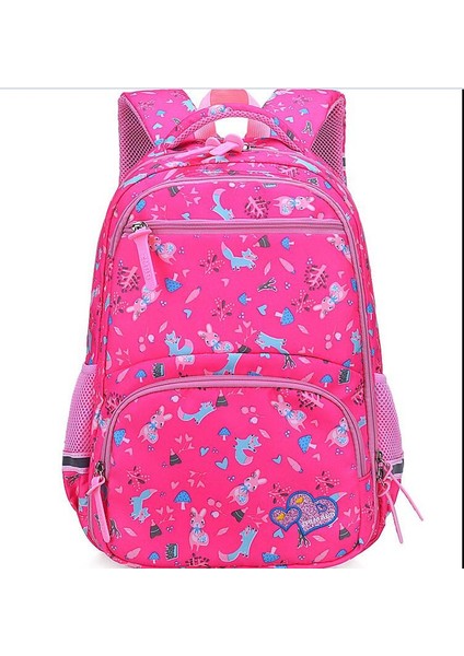 Pink2 15 Inç Çanta Kadın Sırt Çantası Kızlar Açık Sırt Çantası (Yurt Dışından)