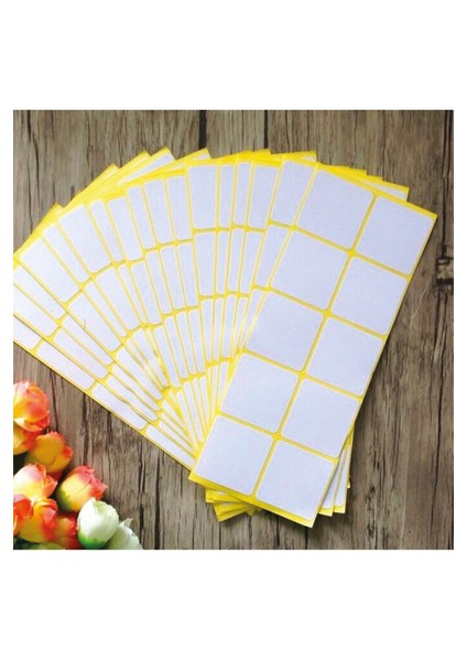 Sticker -Boş- 50 Adet- 3,5cm