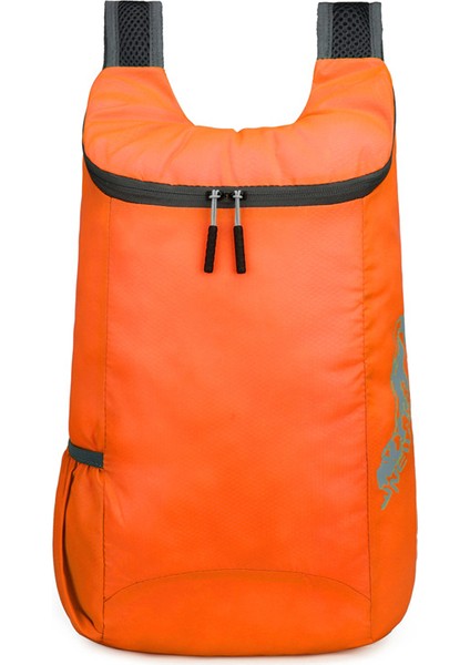 A-Orange Su Geçirmez Kadın Erkek Rahat Spor Hafif Yürüyüş Paketlenebilir Sırt Çantası 20L Seyahat Katlanabilir Cilt Sırt Çantası (Yurt Dışından)