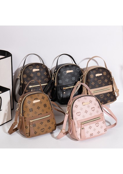 Haki Moda Küçük Bayan Mini Çanta Kadın Deri Sırt Çantaları Kızlar Için (Yurt Dışından) fiyatları