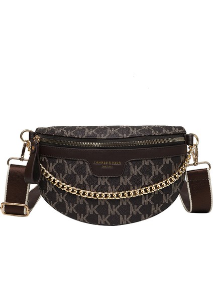 2 2023 Yeni Trendy Mektup Pu Omuz Göğüs Çanta Desen Kanvas Fermuarlı Crossbody Çanta Kadınlar Için (Yurt Dışından) fiyatları