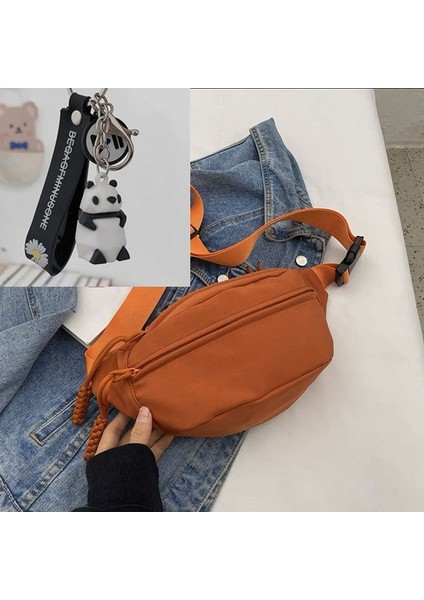 Kırmızı Yeni Moda Kadın Su Geçirmez Naylon Fanny Paketi Bel Çantası Çanta Kadın Göğüs Çantası Crossbody Çanta Kızlar Için (Yurt Dışından) fiyatları