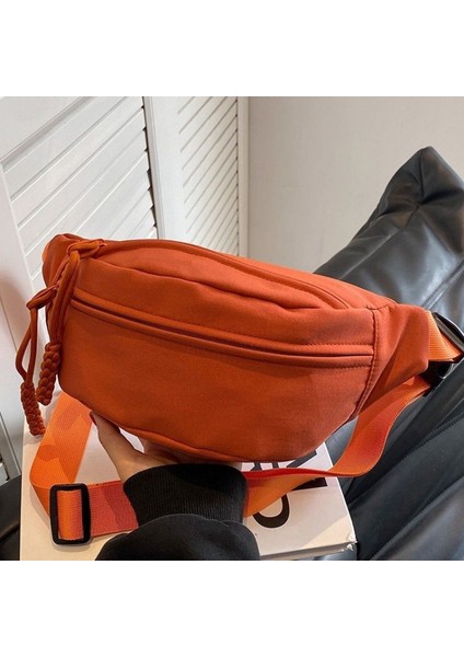 Kırmızı Yeni Moda Kadın Su Geçirmez Naylon Fanny Paketi Bel Çantası Çanta Kadın Göğüs Çantası Crossbody Çanta Kızlar Için (Yurt Dışından) fırsatları