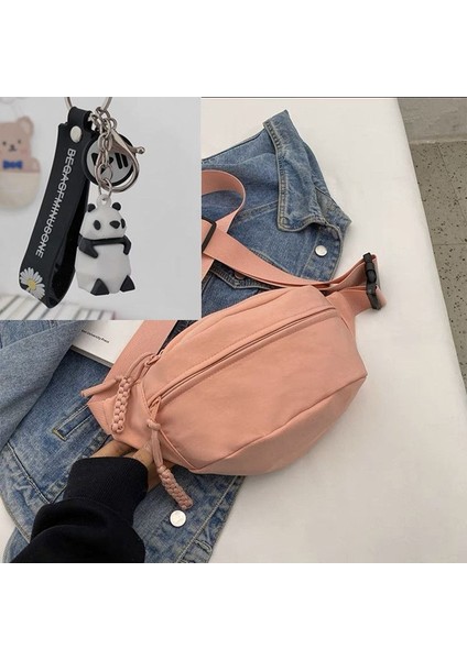 Kırmızı Yeni Moda Kadın Su Geçirmez Naylon Fanny Paketi Bel Çantası Çanta Kadın Göğüs Çantası Crossbody Çanta Kızlar Için (Yurt Dışından) indirimleri