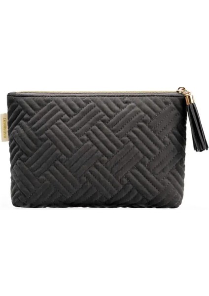 Gösterildiği Gibi_-8 Kadınlar Için Zarif Seyahat Kozmetik Çantası Moda Kadife Makyaj Çantası Özel Tasarım Su Geçirmez Tuvalet Çantası (Yurt Dışından) fırsatları