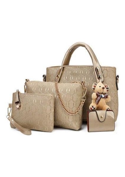Color6 2023 Yeni Moda 10 Renk Lüks Ayı Tarzı Puleather Vintage Klasik Büyük Kapasiteli Bayanlar Kadın Bez Çantalar Çanta (Yurt Dışından) fiyatları