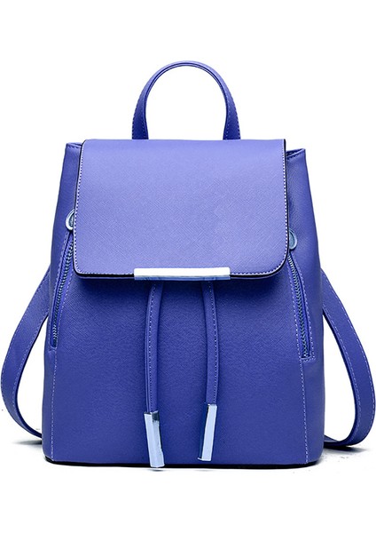 Derin Mavi Özel Ldesign Mini Moda Eğlence Kadın Seyahat Açık Taşınabilir Sırt Çantası Anti-Hırsızlık Dizüstü Sırt Çantası Kadınlar Için (Yurt Dışından)