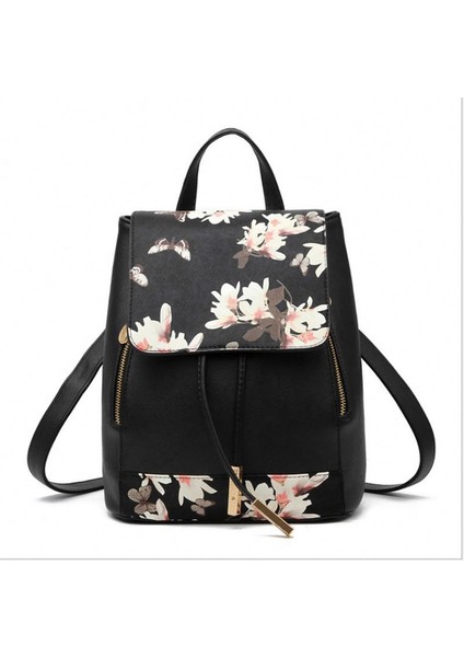 Derin Mavi Özel Ldesign Mini Moda Eğlence Kadın Seyahat Açık Taşınabilir Sırt Çantası Anti-Hırsızlık Dizüstü Sırt Çantası Kadınlar Için (Yurt Dışından)