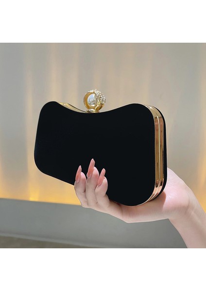 Siyah Bayanlar Akşam Çantalar Debriyaj Çantalar Resmi Parti Manşonlar Düğün Çantalar Kokteyl Balo Çanta (Yurt Dışından) indirimleri