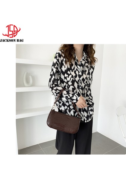 Beyaz Suni Deri Kalıcı Kadın Küçük Omuz Çantası Mini Çanta Bayan Crossbody Debriyaj Çantalar Çanta (Yurt Dışından)