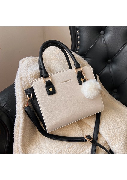 Toz Beyaz Çapraz Vücut Çanta Bayan Çanta Moda Taklit Kürk Kadın Çanta Crossbody Peluş Çanta Kadın (Yurt Dışından) fiyatları
