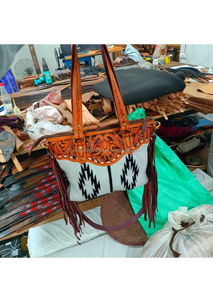 Deve Gerçek Inek Derisi Saçak Püsküller Tek Kollu Çanta Concho Cowgirl Çanta Saç Çanta Üzerinde Batı Crossbody Çanta Rodeo International Tarafından (Yurt Dışından) modelleri