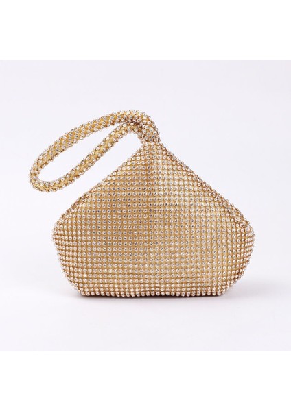 3 Yeni Ürünler Bling Rhinestone Akşam Debriyaj Çanta Kadın Tasarımcı Rhinestone Çanta (Yurt Dışından) modelleri