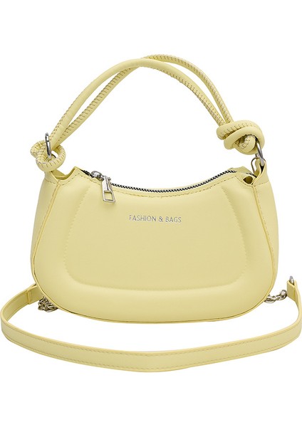 Sarı Yüksek Kaliteli Bayanlar Omuz Çantaları Mini Çanta Çanta Kadın Çanta Üreticisi Ünlü Markaların Logosunu Özelleştirin (Yurt Dışından) modelleri