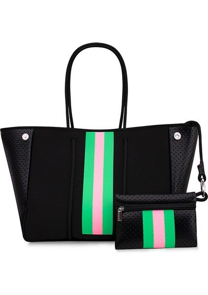 Leopar Baskı Özel Yüksek Kaliteli Hafif Spor Çanta Büyük Neopren Tote Çanta Kadın Yaz Plaj Çantası (Yurt Dışından) fiyatları