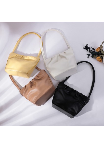 WHITE-8757 Yeni Moda 2023 Hobo Çanta Deri Lüks Özelleştirilmiş Tasarımcı Mini Ünlü Markalar Kadın Çanta (Yurt Dışından)