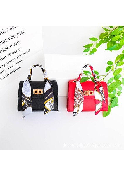 Pembe Lüks Omuzdan Askili Çanta 2023 Mini Çanta Ipek Eşarp Dekorasyon Bayanlar Askılı Çanta Moda Kadın Omuzdan Askili Çanta (Yurt Dışından) indirimleri