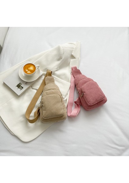 Siyah Yeni Basit Stil Rahat Kadın Çapraz Vücut Çanta Moda Açık Seyahat Vintage Göğüs Çantası (Yurt Dışından) fırsatları