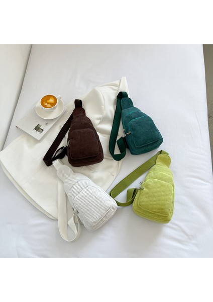 Haki Şık Kadın Çapraz Askı Çantası - Günlük Moda Açık Hava Maceraları ve Vintage Seyahatler Için Mükemmel (Yurt Dışından) modelleri