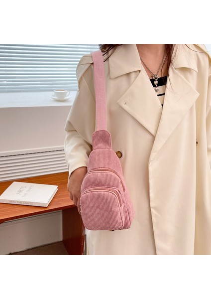 Kahverengi Yeni Basit Stil Rahat Kadın Çapraz Vücut Çanta Moda Açık Seyahat Vintage Göğüs Çantası (Yurt Dışından) fiyatları