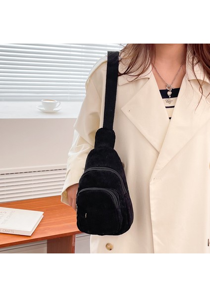 Kahverengi Yeni Basit Stil Rahat Kadın Çapraz Vücut Çanta Moda Açık Seyahat Vintage Göğüs Çantası (Yurt Dışından) modelleri