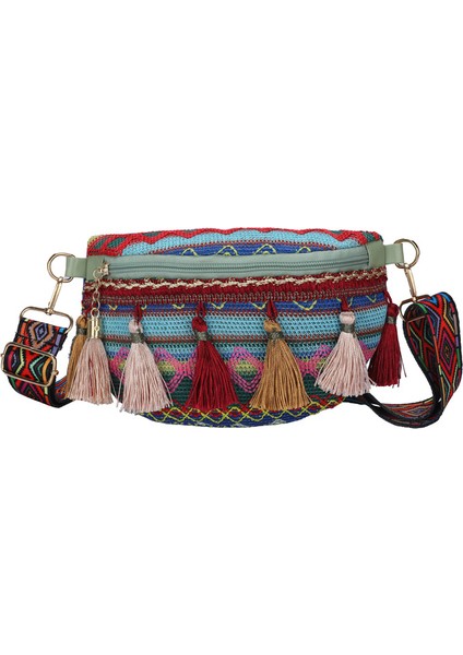B Tasarımcı Püskül Crossbody Kadın Çanta Yüksek Kaliteli Kadın Taşınabilir Omuz Çantası Bahar Bolso Göğüs Çanta (Yurt Dışından) fiyatları