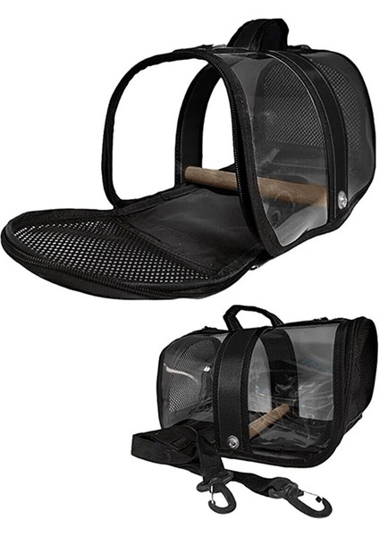 Tünekli Taşıma Çantası 20 x 30 cm Siyah fiyatları