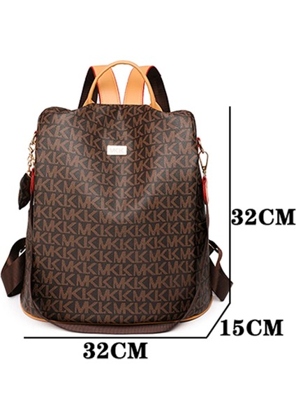 Stil 1 Beyaz 2023 Büyük Kapasiteli Hırsızlığa Karşı Sırt Çantaları Moda Baskılı Pvc Sırt Çantası Anne Seyahat Çantaları Kadın Küçük Marka Tasarımcısı Okul Çantaları (Yurt Dışından) modelleri