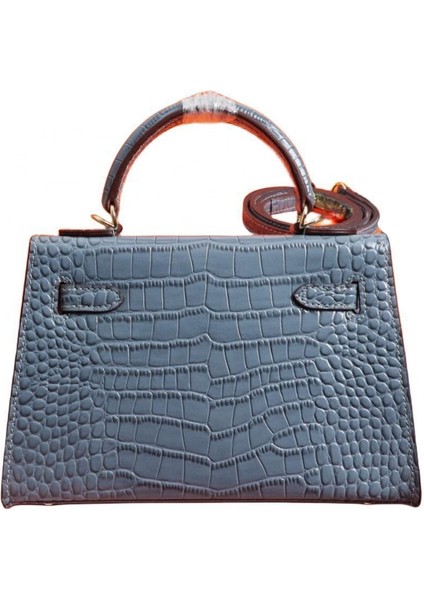 Çok Üst El Yapımı Özel Lüks Marka Mini Timsah Derisi Kadın Çanta Lüks Çanta Moda Kadın Tasarımcı Çanta (Yurt Dışından) modelleri
